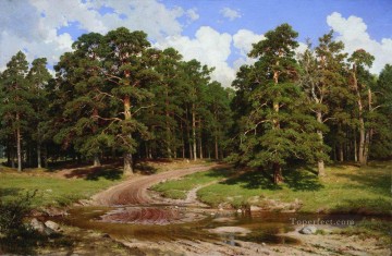 イワン・イワノビッチ・シーシキン Painting - 松林 1895 古典的な風景 Ivan Ivanovich